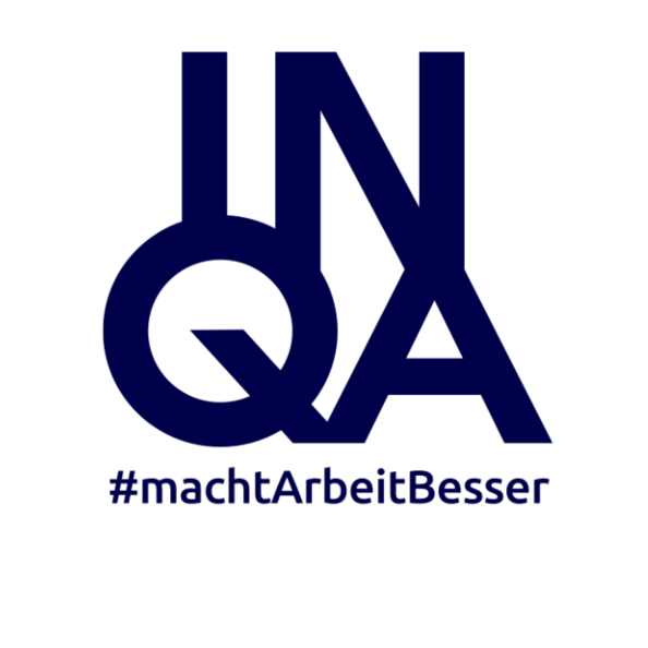 Logo INQA Hashtag macht Arbeit Besser